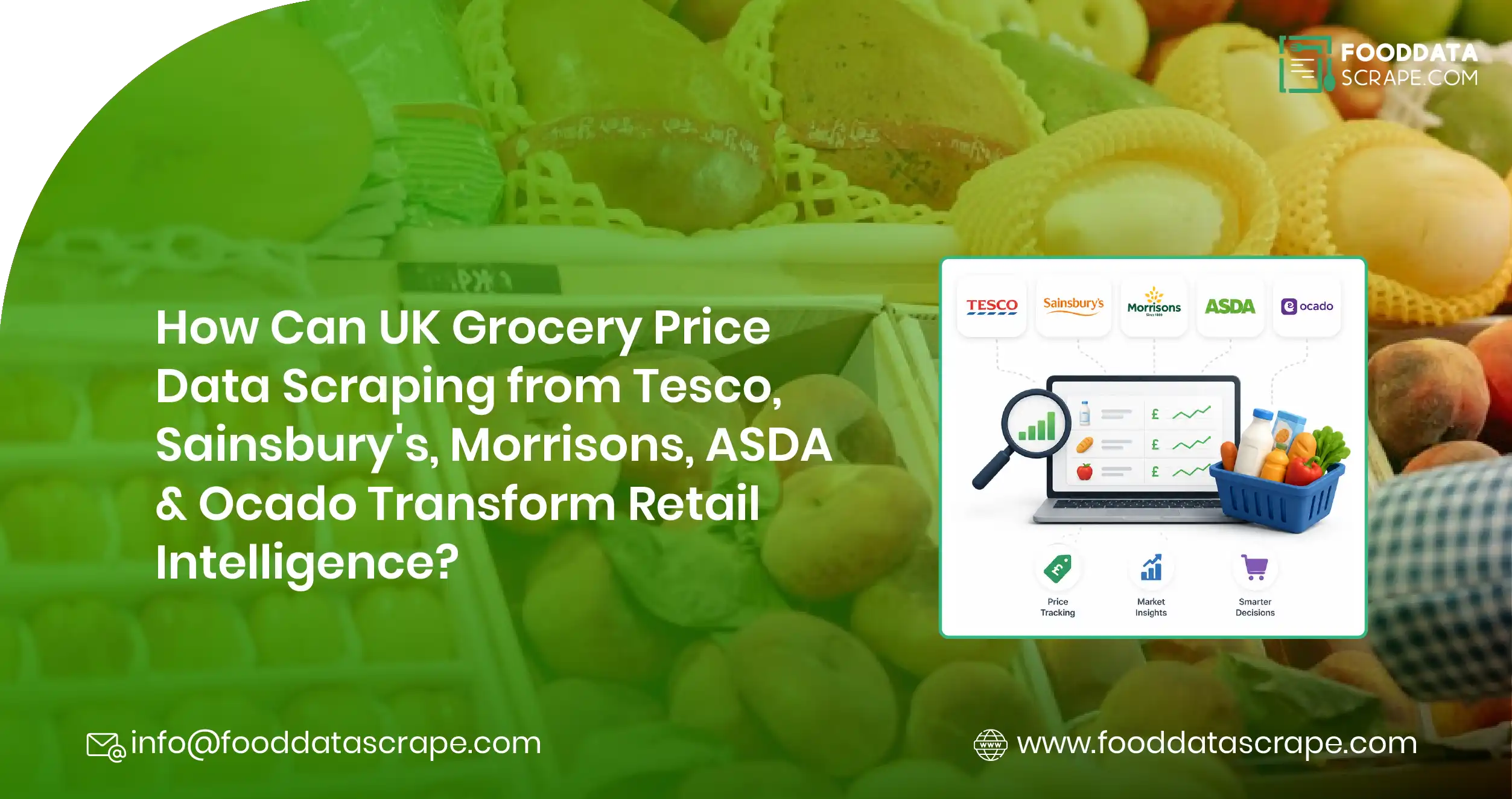 UK Grocery Price Data Scraping Tesco Sainsbury's